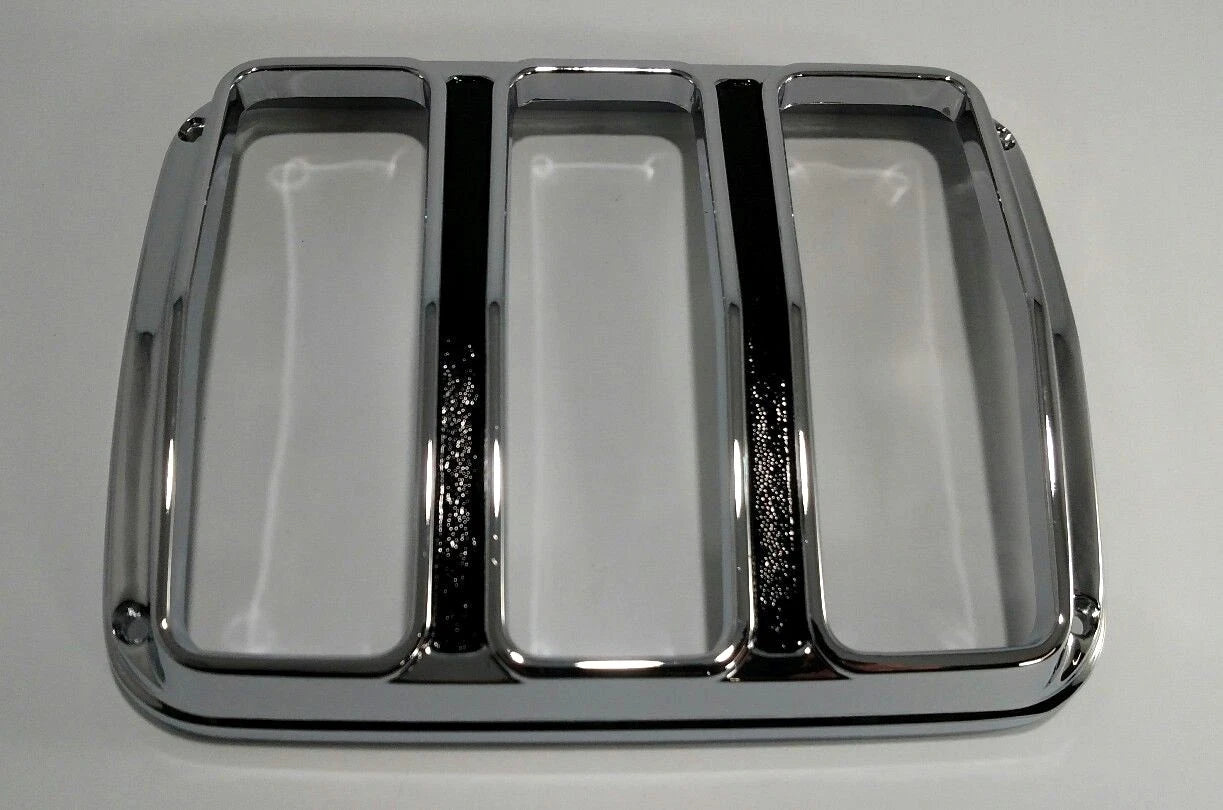 Chrome Tail Light Bezels Replacement Pair for Ford Mustang (1964–1966)