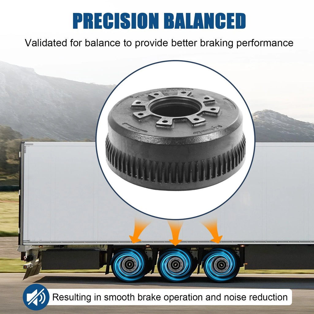 Set of 2 Brake Drums for Make Model