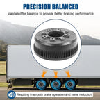 Set of 2 Brake Drums for Make Model
