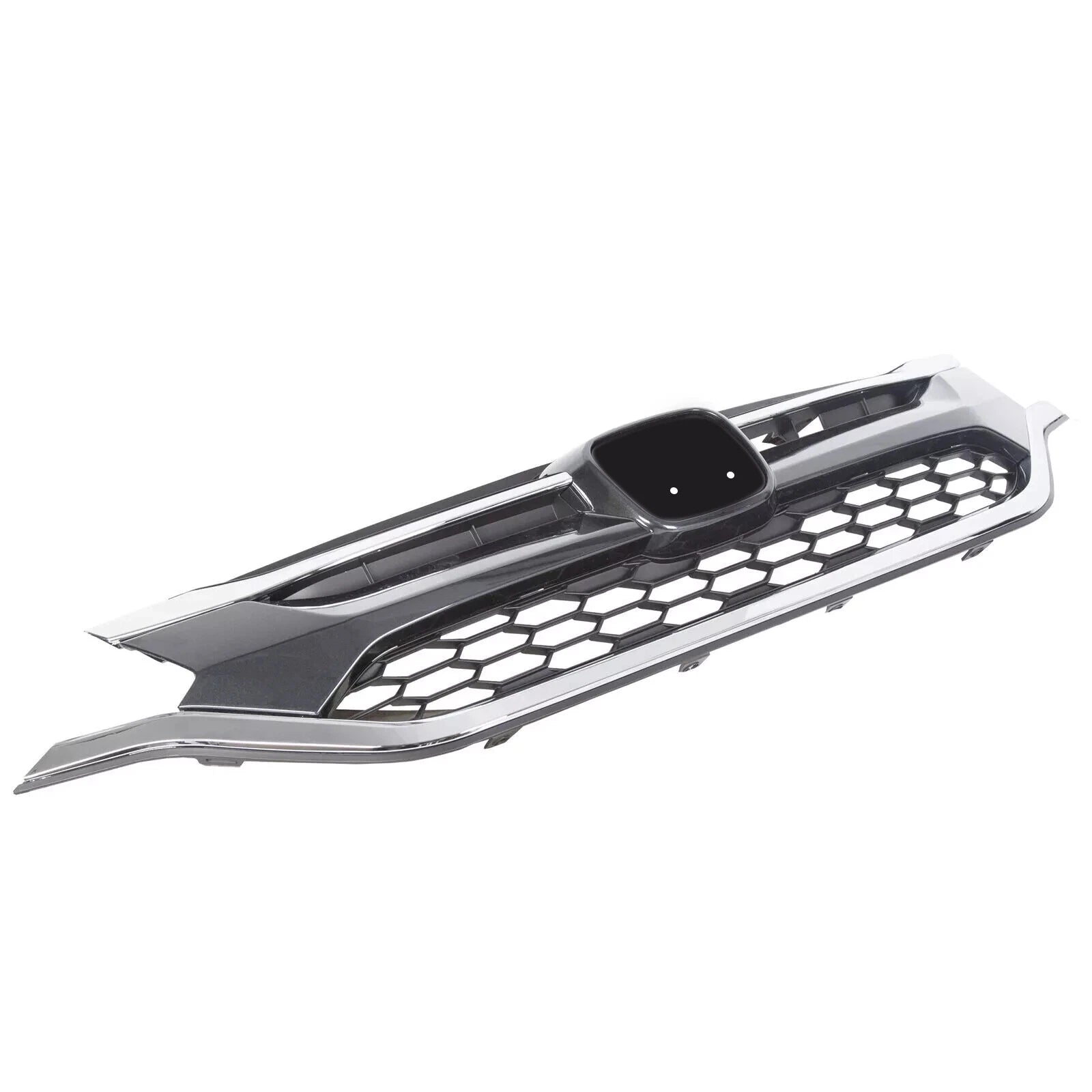 Chrome Honeycomb Front Bumper Grille for Honda CR-V (2015–2016)