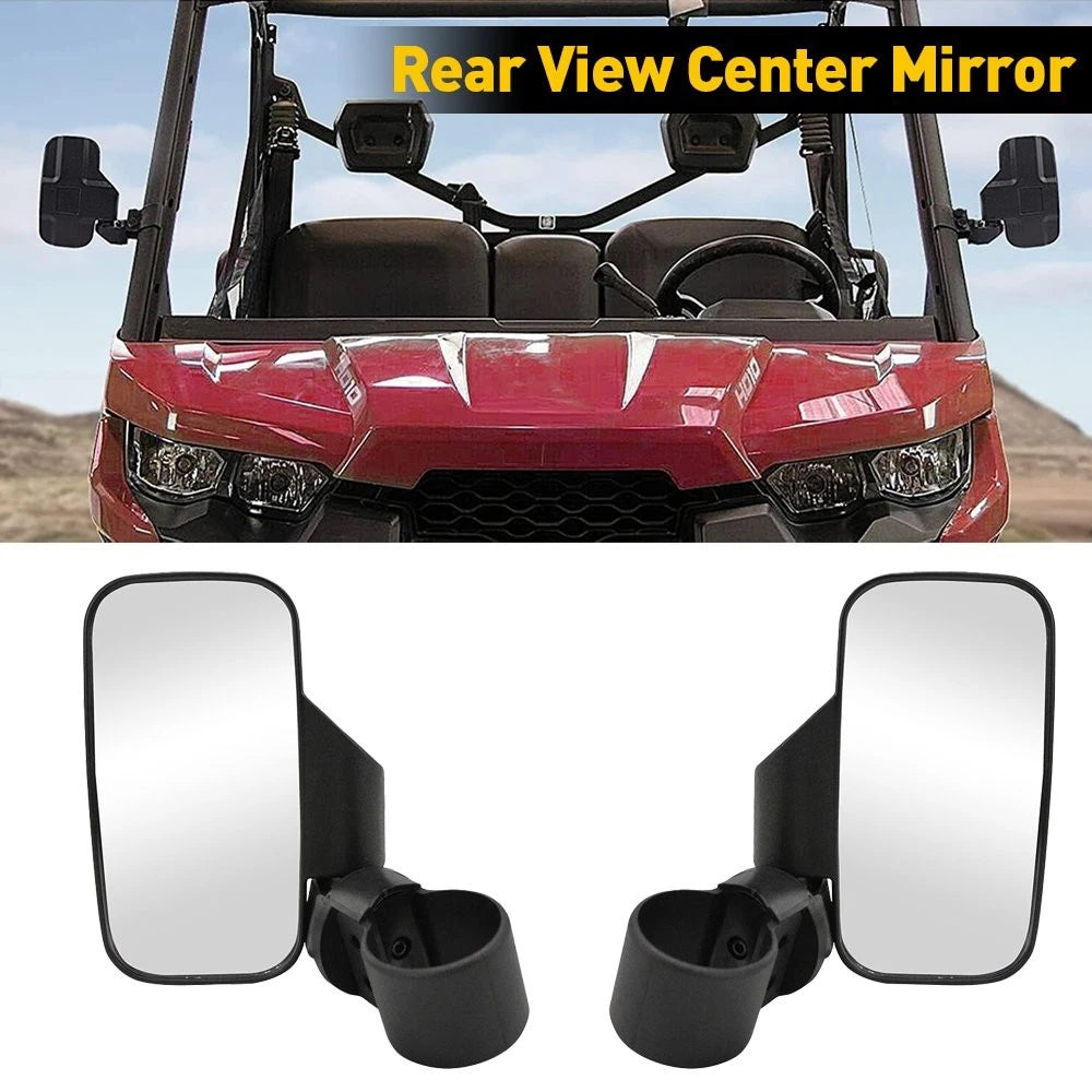 Side UTV Rear View Mirrors for Polaris Ranger 500 570 XP 900 1000/General XP1000