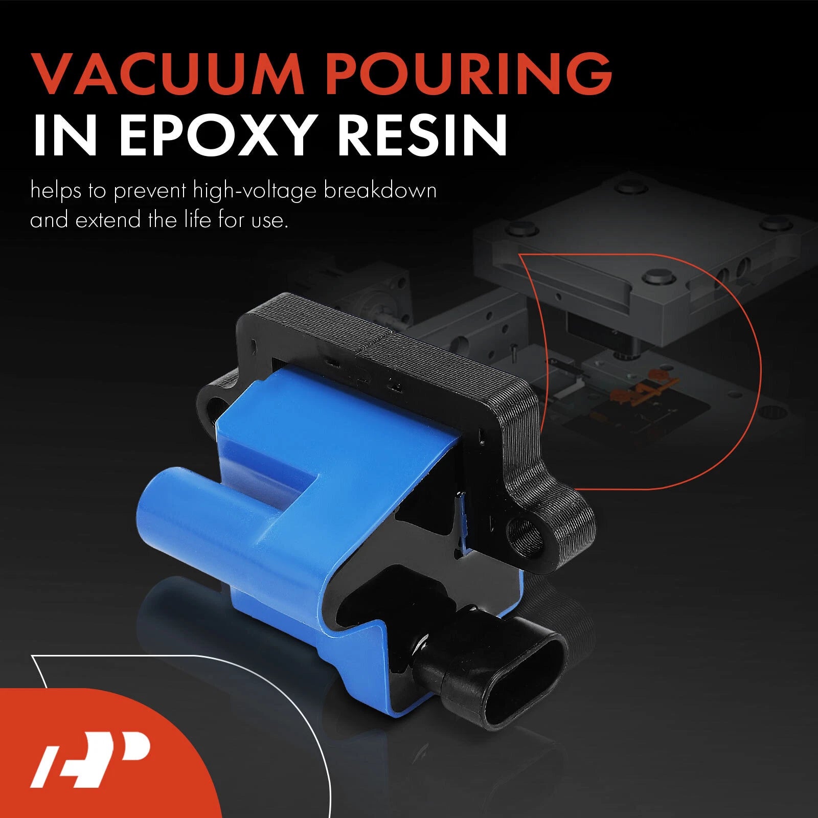 8x Blue Ignition Coil for Silverado 1500/2500 (1999-2006)