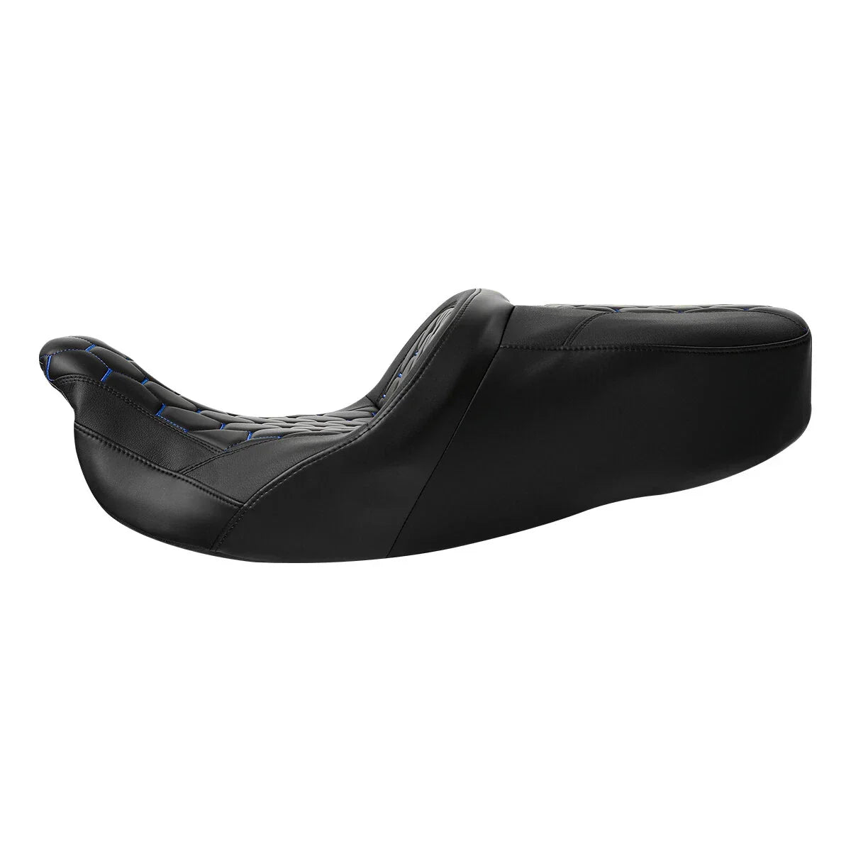 Black Rider Driver Passenger Seat for Harley Touring Street Glide (2009-2023)