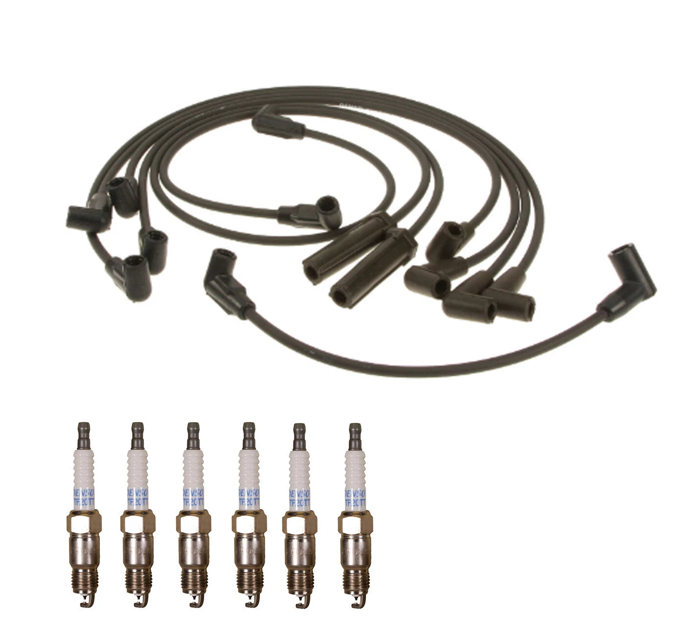 Denso Wire Set & 6 Platinum TT Spark Plugs for 2.8 4.3 V6