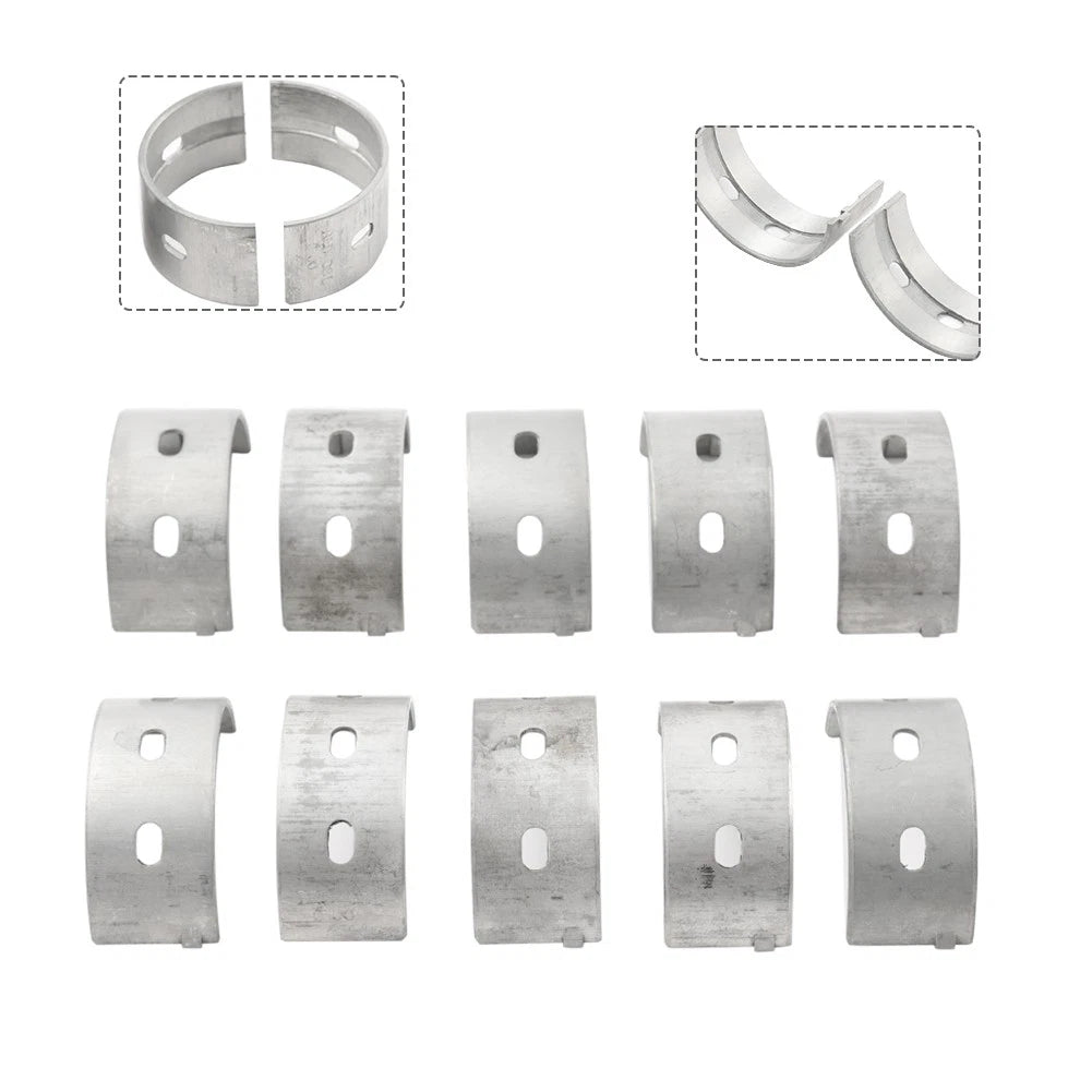 10X Crankshaft Main Bearings STD 28MM for Honda CBR250 (MC14 MC17 MC19 MC22)