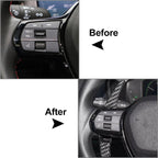 Black Steering Wheel Shifter Paddle Extensions for Honda Civic, CR-V
