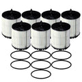 Set of 7 Wix 57082XP Engine Oil Filters for (Metal Free)