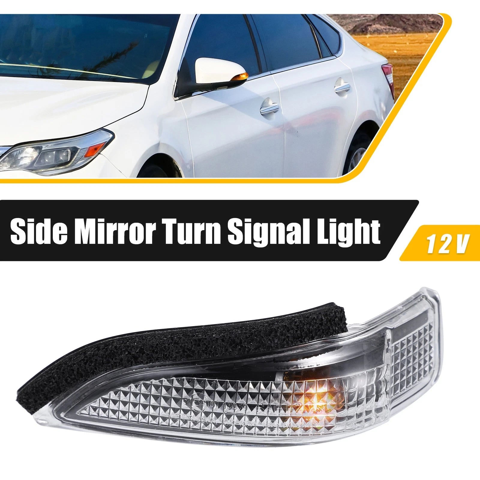 LED Left Side Mirror Turn Signal Indicator for Toyota Avalon (2013–2018)