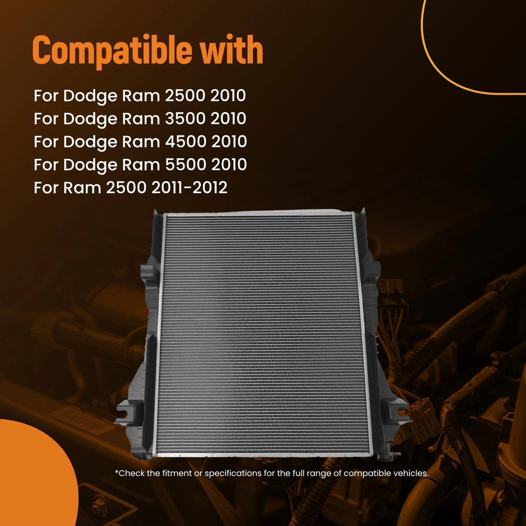 Aluminum Engine Radiator for Ram 2500 3500 (2011–2012) 55057089AB 3529