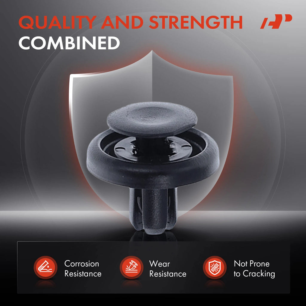 7 mm Nylon Fender Liner Retainers Clips for Toyota (2010–2013)