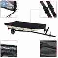 Jon Boat Cover 12ft-18ft for L Beam Width up to 75inch (Fits Various Models)