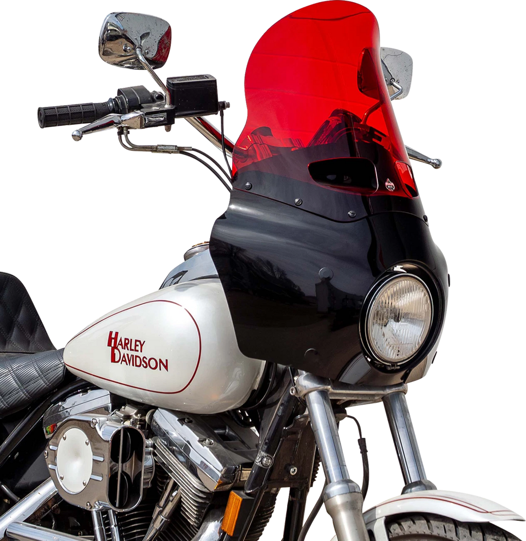 Klock Werks Windshield for Road Warrior Fairing (2015–2019) 15" Red KWW-06-0619