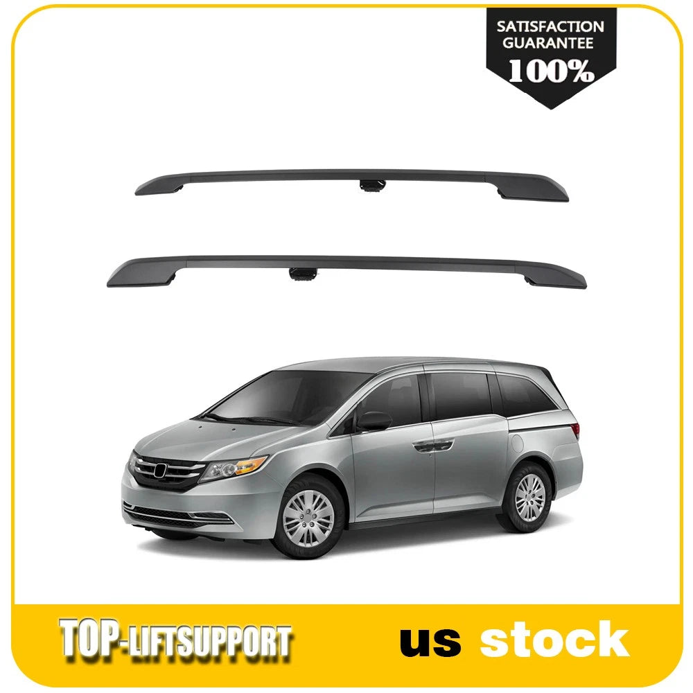 2X Roof Rack Rails for Honda Odyssey (2011–2017) Aluminum