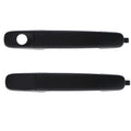 2 x Front LH+RH Textured Black Outer Door Handle for Ford Ranger (2011–2022)