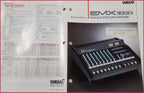 Yamaha EMX2150 EMX2200 EMX2300 Powered Mixers Sales Brochure