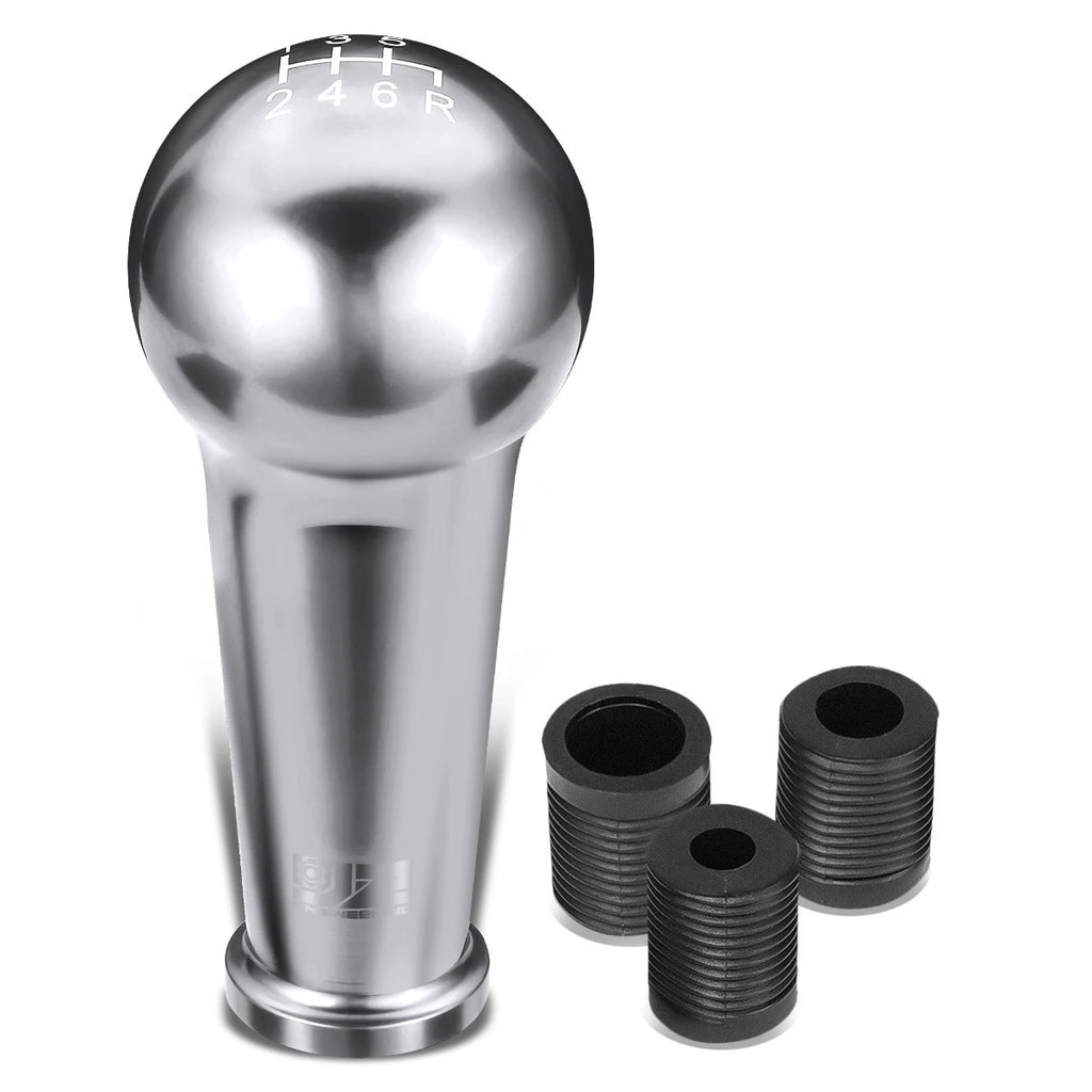 46mm 6-Speed Aluminum Shift Knob for Universal Applications (M8 M10 M12)
