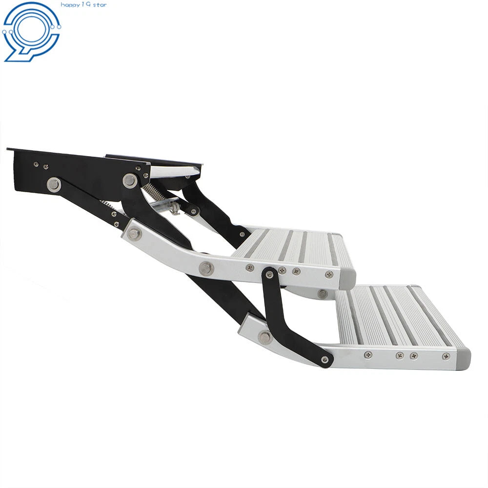 2 Step Pull Out Retractable Steps for RV Camper (21.65''W)