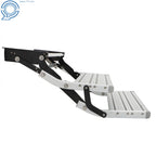 2 Step Pull Out Retractable Steps for RV Camper (21.65''W)