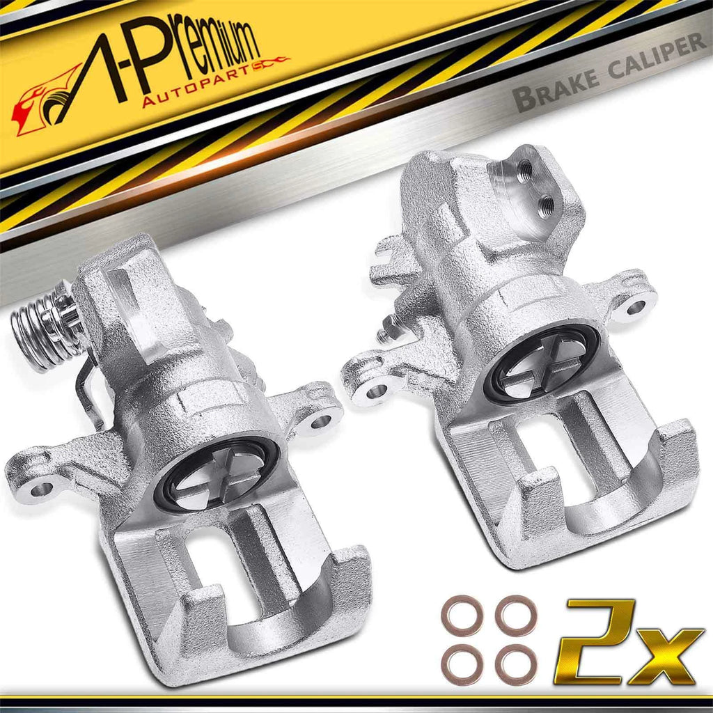 Pair Rear Brake Calipers with 1 Piston for Honda CR-Z (2011–2015)