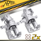 Pair Rear Brake Calipers with 1 Piston for Honda CR-Z (2011–2015)
