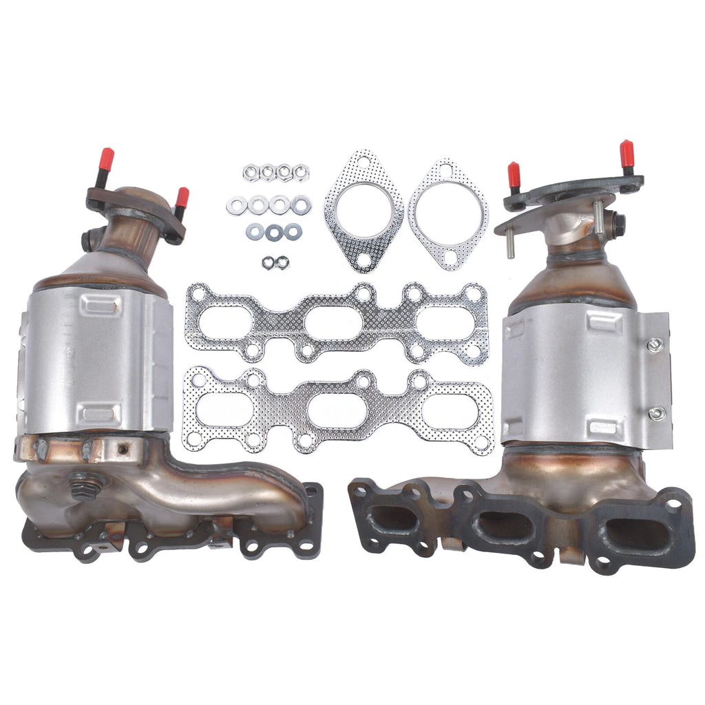 Pair Front Catalytic Converters for Ford Explorer Flex (2013-2019)