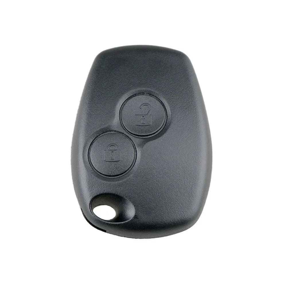 Wear-Resistant Black Key Shell Case for Renault Remotes