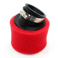 45mm Bent Angled Foam Air Filter Pod for RED PIT PRO Trail Quad Dirt Bike ATV