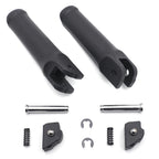 Matte Black Rear Passenger FootPeg Rest for Ducati Panigale V4/S (2018–2020)
