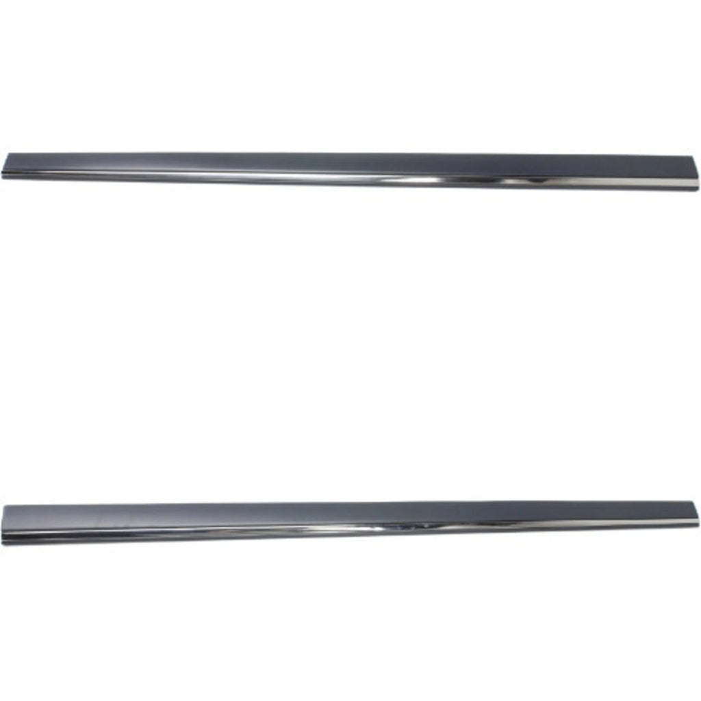 Set of 2 Door Molding & Beltlines for Mercedes Benz E350 Sport Package