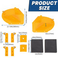 Set of 2 Wing Extensions for Meyer Western Pro Wings Snow Plow Blade (20")