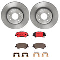 Brembo Front Brake Kit for Kia Rio, Hyundai Accent (2001–2023) - 256mm Disc, Ceramic Pads