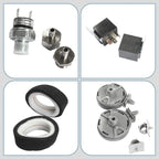 Dual Chrome Air Compressor Kit for Universal Vehicles (12V)