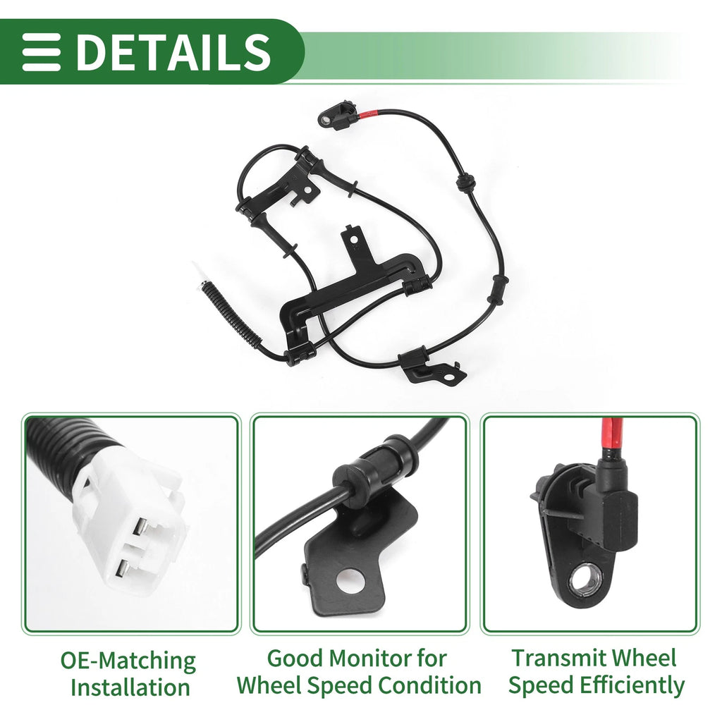 ABS Wheel Speed Sensor No. 956801P000 for Hyundai Ix20 (2010–2017)