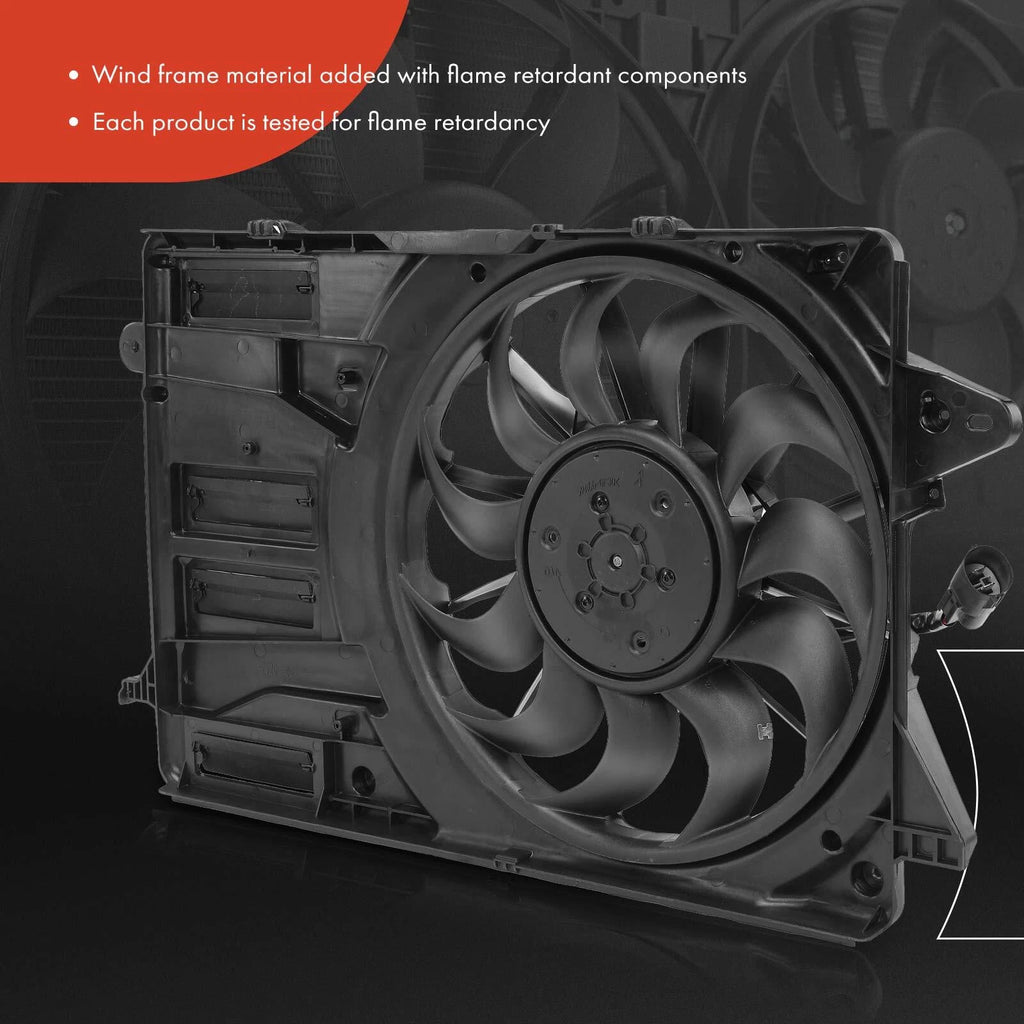 Cooling Fan Assembly with Shroud for Chevy Malibu (2016–2020)