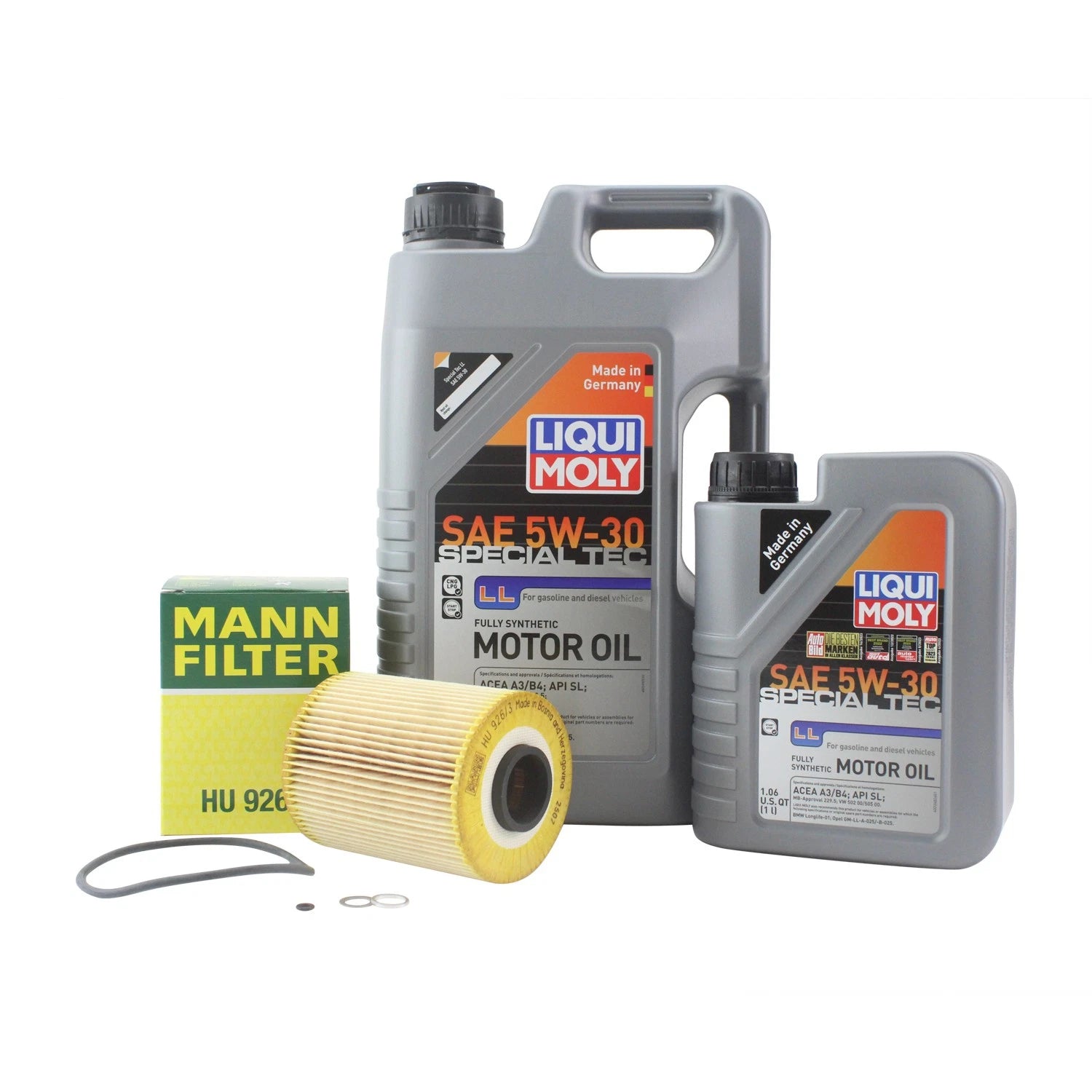 6L Liqui Moly Special Tec LL 5W-30 Oil Change Kit for BMW M50/M50TU (1990–1995)
