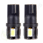 5x Smoke Roof Clearance Light Cab Marker Cover T10 Bulb for Chevrolet C/K