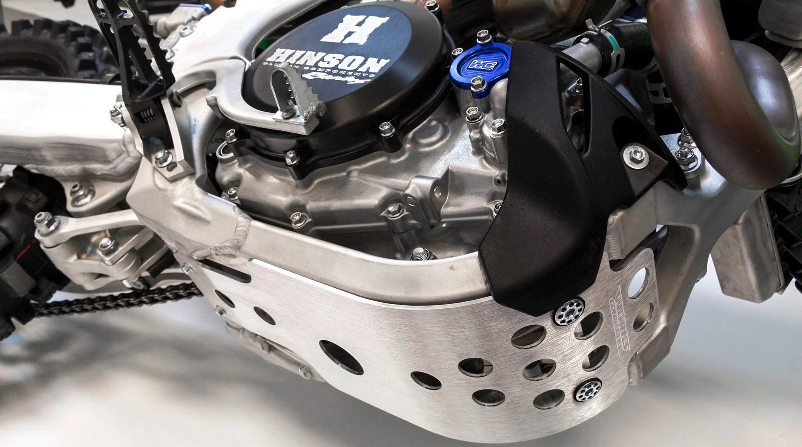 Aluminum Front Skid Plate for Kawasaki KX250F & KX450F (2019–2024)