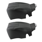 Bottom Leather Seat Cover Pair for GMC Yukon XL (2007–2012) Black