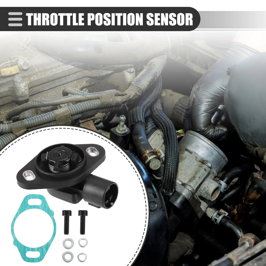 Throttle Position Sensor for Honda Accord (2003-2007) Black Plastic