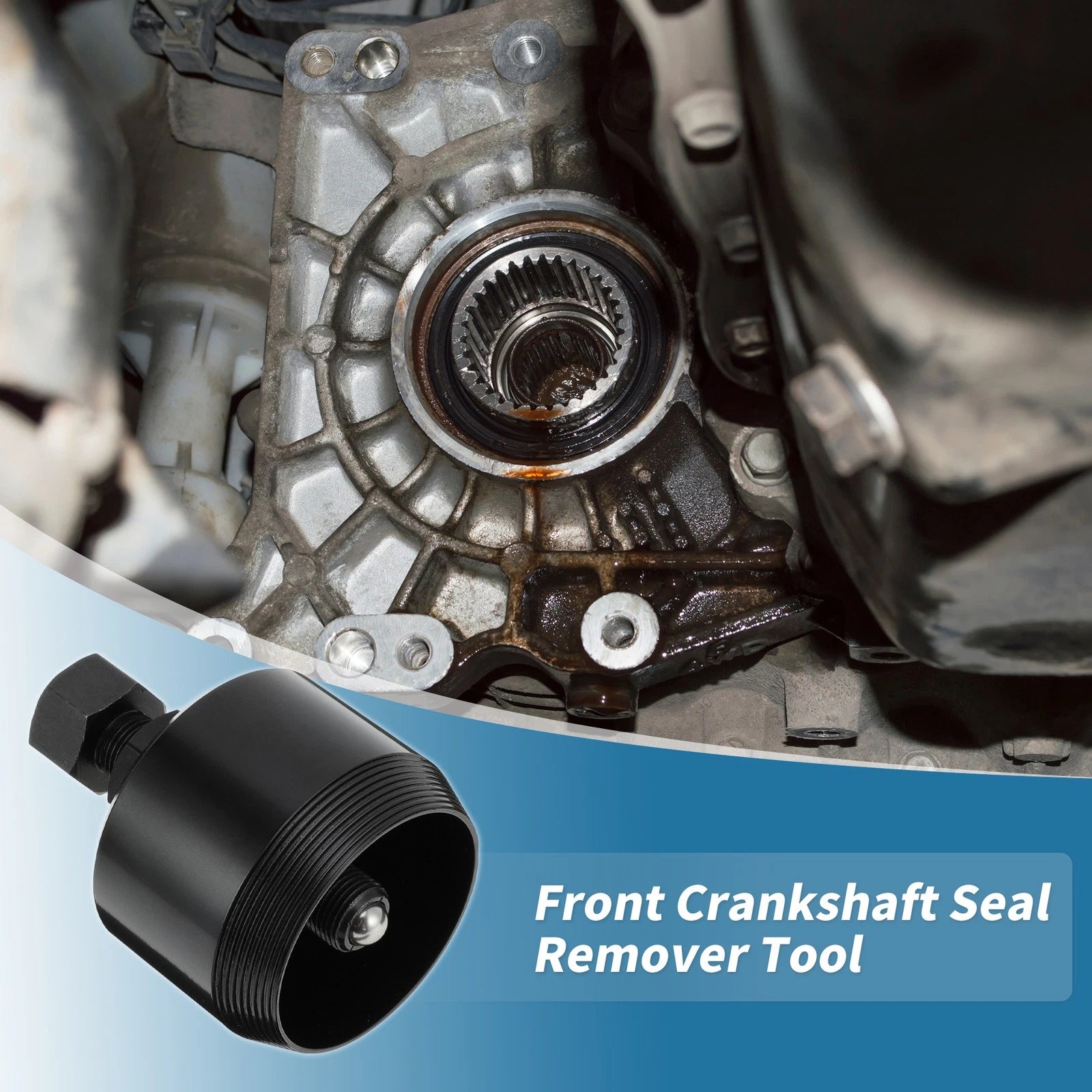 Front Crankshaft Seal Remover Tool for Ford F-250 F-350 F-450 (2011–2023)