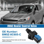 Radiator Water Valve for Ford Escape (2013) BM5Z8C605C Plastic Metal