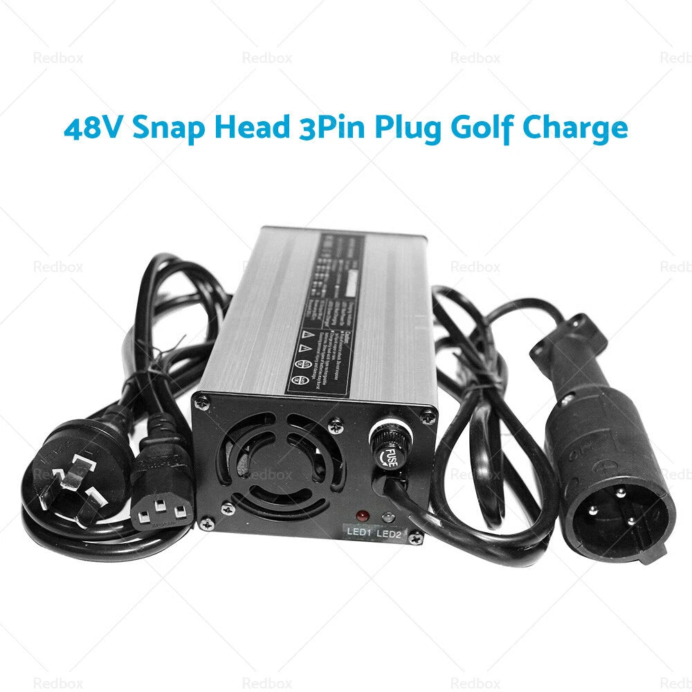 3Pin Snap Head Plug for EZGO TXT, Club Car DS (48V 6A)