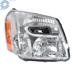 Halogen Headlight Right Side for Chevy Equinox (2005-2009) Chrome Housing