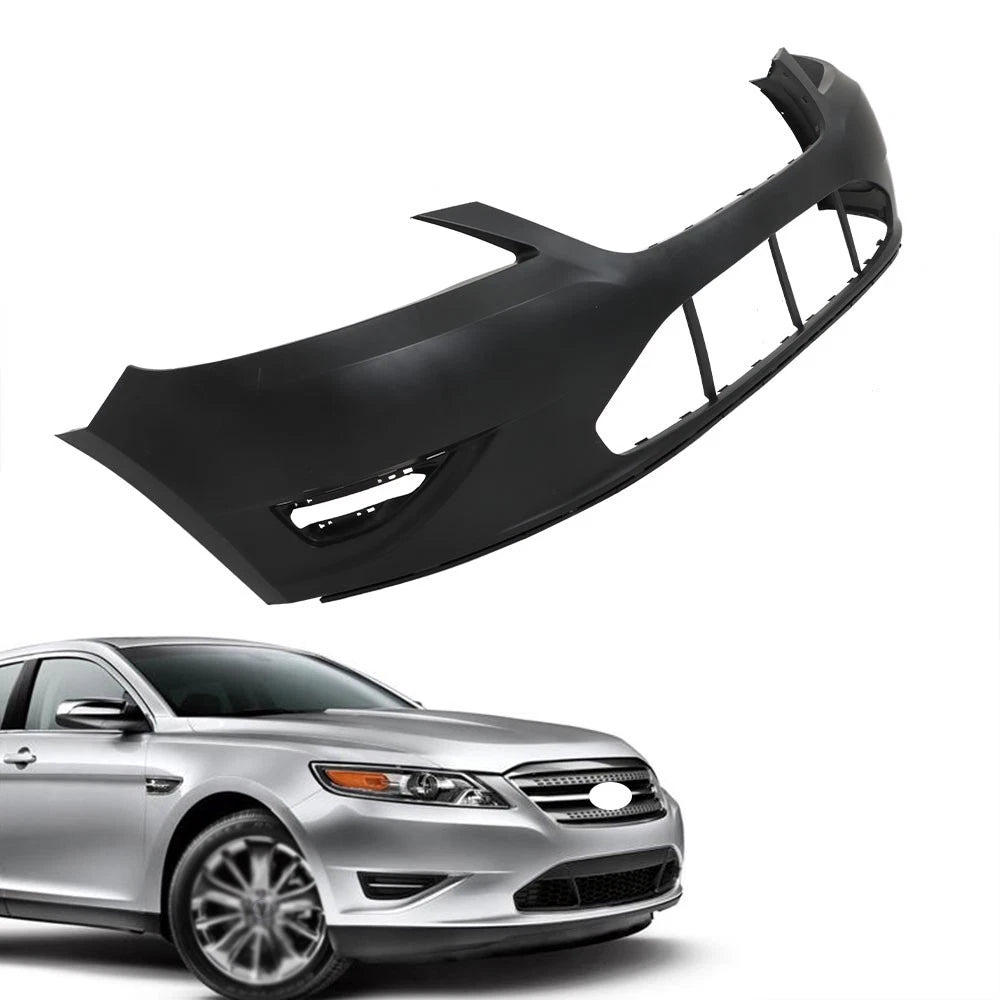 Primed Plastic Paintable Front Bumper Cover for Ford Taurus (2010-2012)