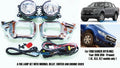 Fog Lamp Set with Chrome Covers for Ford Ranger (2018-2019)