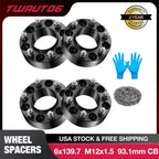 2" Wheel Spacers Hubcentric for Ford Bronco Ranger (1993–2010) (6x5.5)