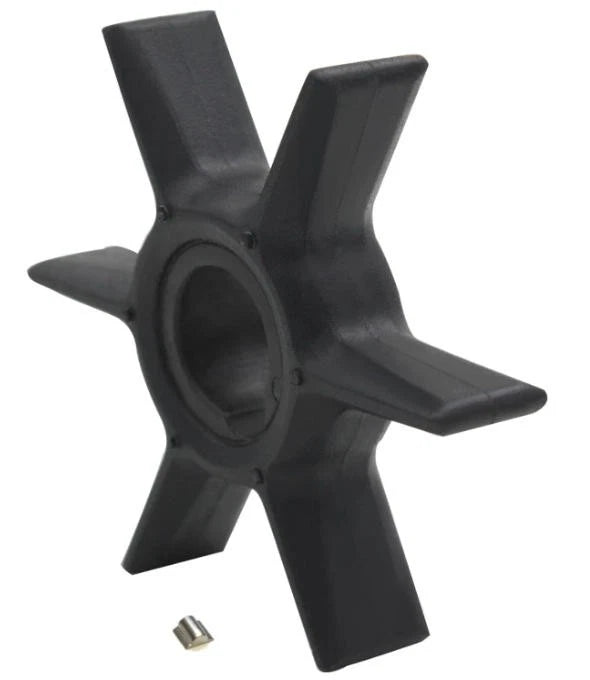 Water Pump Impeller with Key for Mercury 2 Stroke 6-9.9 HP Outboard (47-42038)