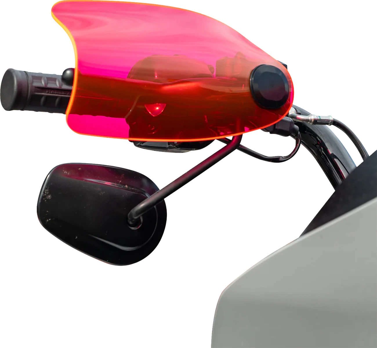 Klock Werks Flare Handguards for Harley-Davidson (2023–2025) - Pink Ice