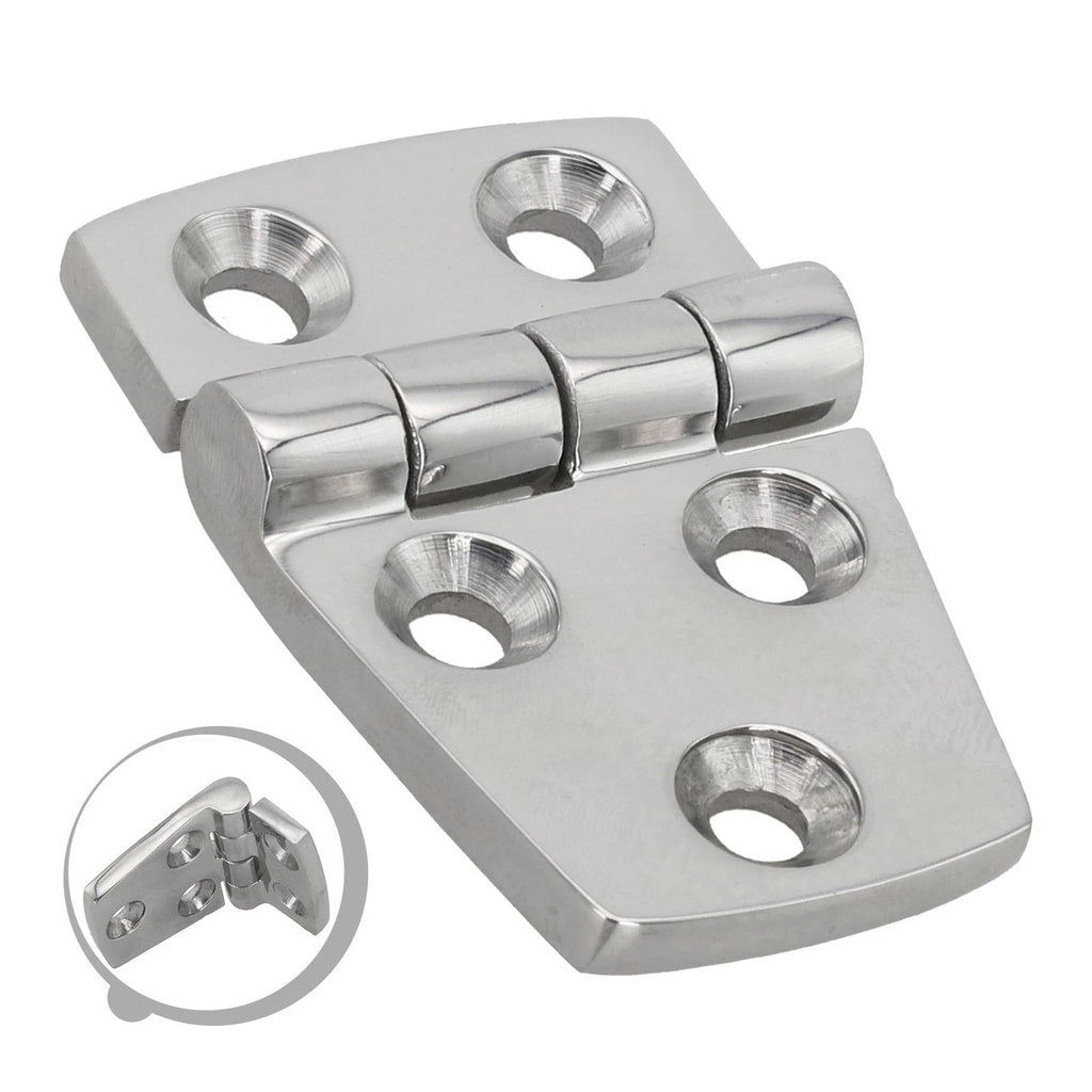 Heavy Duty Stainless Steel Boat Door Hinges 38x57mm for Marine Use