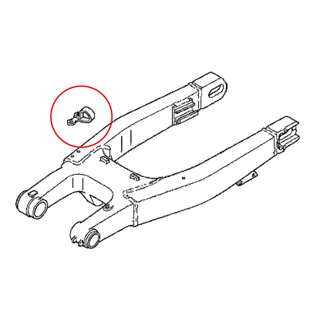 Rear Brake Line Hose Clamp for Honda CRF150R CRF150RB (2007–2022)